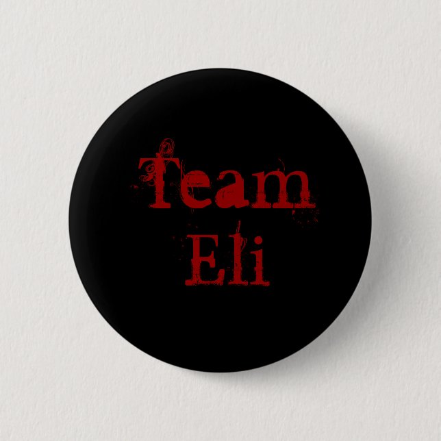 Team Eli Button (Vorderseite)