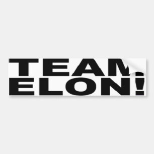 TEAM ELON! AUTOAUFKLEBER
