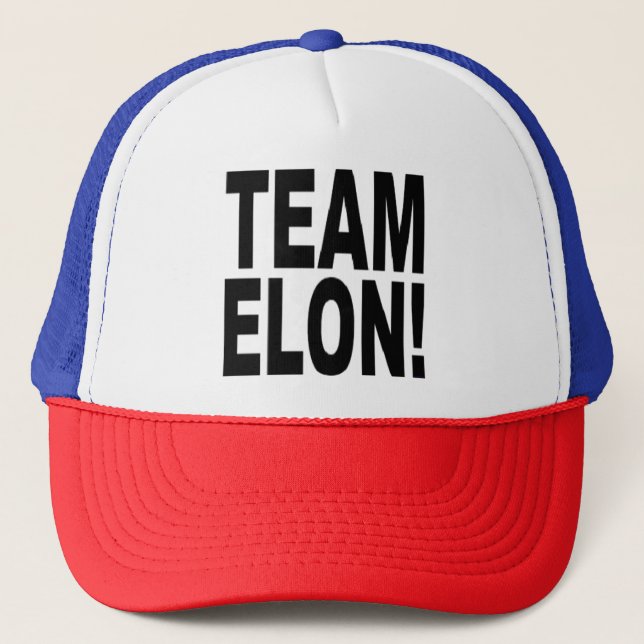 TEAM ELON! TRUCKERKAPPE (Vorderseite)