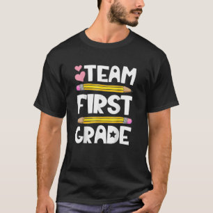 Team Erster 1. Klasse Funny Lehrer T-Shirt