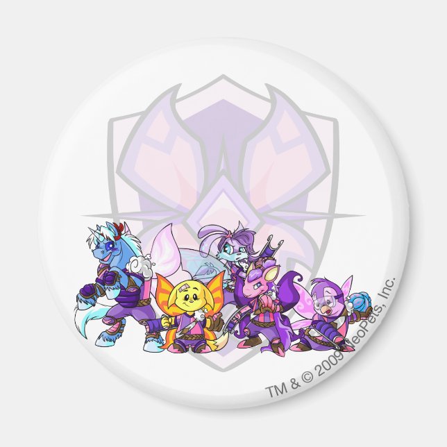 Team Faerieland Group Magnet (Vorne)