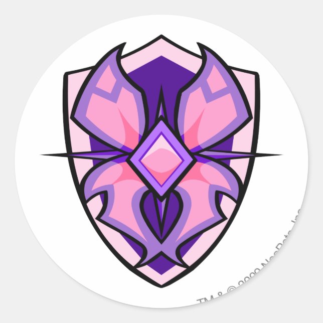 Team-Faerieland-Logo Runder Aufkleber (Vorderseite)