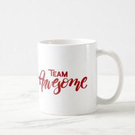 Team fantastisches Tasse-Rotes Kaffeetasse