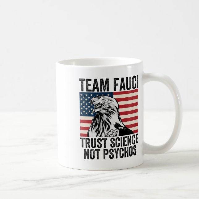 Team Fauci Anti Trump Dr. Anthony Fauci 2028 Premi Kaffeetasse (Rechts)