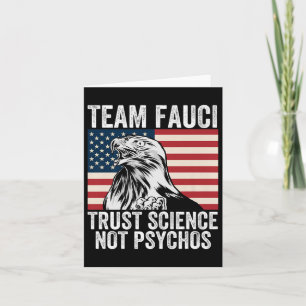 Team Fauci Anti Trump Dr. Anthony Fauci 2028 Premi Karte