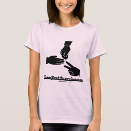 Team-Felsen-Papier-Scheren (Handspiel) T-Shirt
