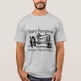 Team Fencerow antikes Traktor-Ziehen T-Shirt