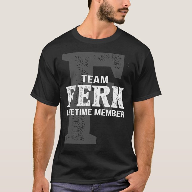 Team FERN Lifetime-Mitglied T-Shirt (Vorderseite)