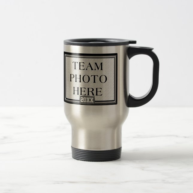 Team-Foto-Tasse, der Wrestling-Trainer-Geschenke Reisebecher (Rechts)