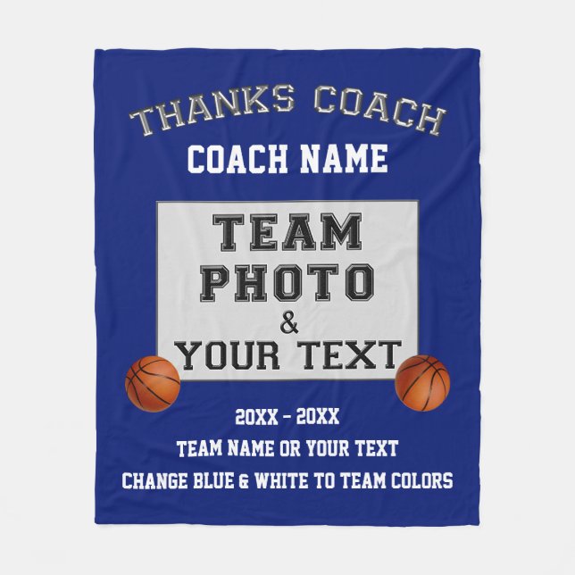 Team-Foto, Text-beste Geschenke für Fleecedecke (Vorderseite)
