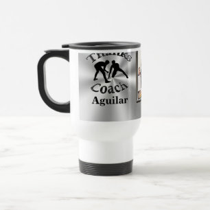 Team-Foto-Wrestling-Tasse für Trainer Reisebecher