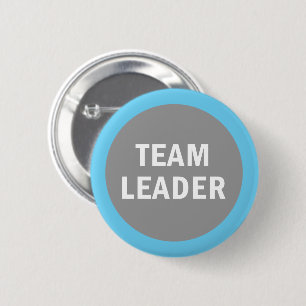 Team-Führeridentifizierungs-Abzeichen Button