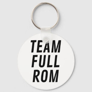 Team Full Rom Fitness Bodybuilding Gym Schlüsselanhänger