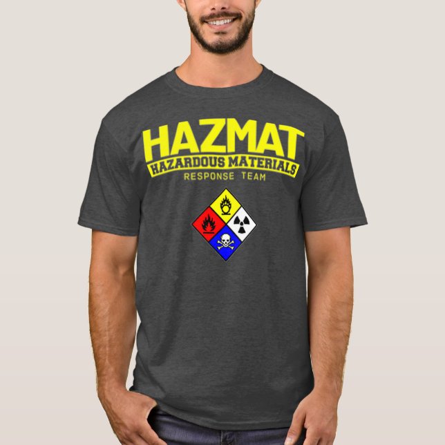 Team für die Reaktion auf gefährliche Stoffe (4) T-Shirt (Vorderseite)