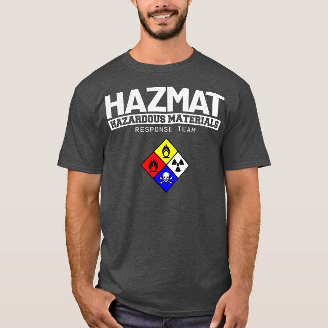 Team für die Reaktion auf gefährliche Stoffe (5) T-Shirt (Vorderseite)