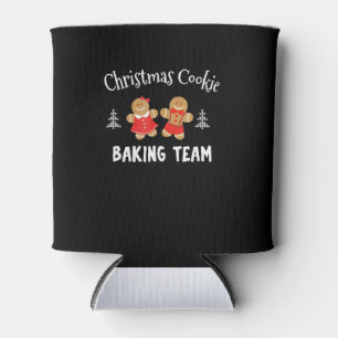 Team für Weihnachtsplätzchenbacken Männchen aus Dosenkühler