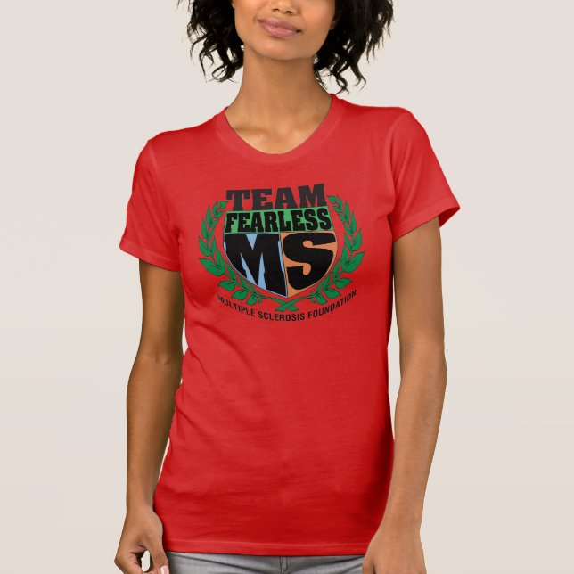 Team furchtloser das T-Shirt Mitgliedstaat-Frauen (Vorderseite)