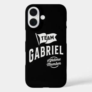 Team Gabriel Lifetime Mitglied iPhone 16 Hülle