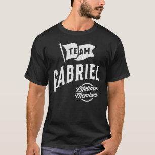Team Gabriel Lifetime Mitglied Name Gabriel T-Shirt