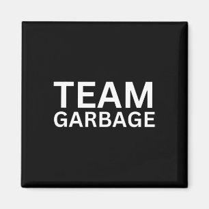 Team Garbyge für Trump T-Shirt Trump Unterstützer Magnet