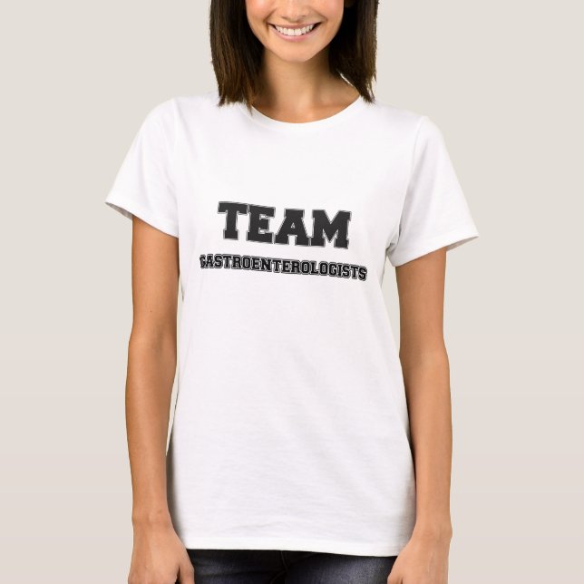 Team-Gastroenterologen T-Shirt (Vorderseite)