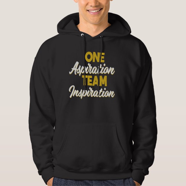 Team Gebäude One Aspiration Team Inspirat Hoodie (Vorderseite)