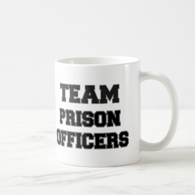 Team-Gefängnisaufseher Kaffeetasse (Rechts)