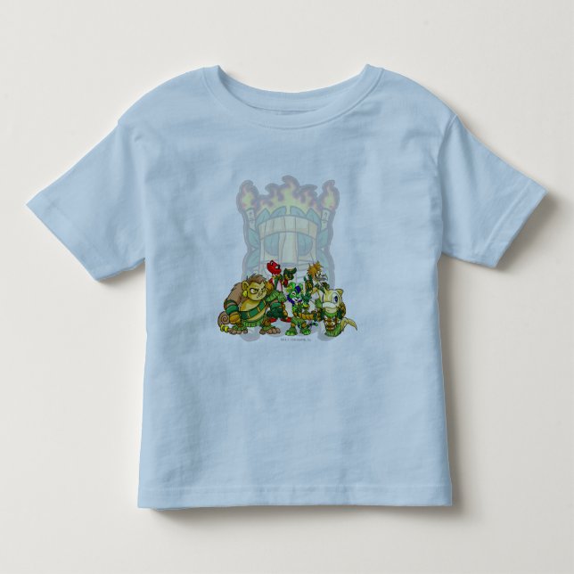 Team-Geheimnis-Insel-Gruppe Kleinkind T-shirt (Vorderseite)