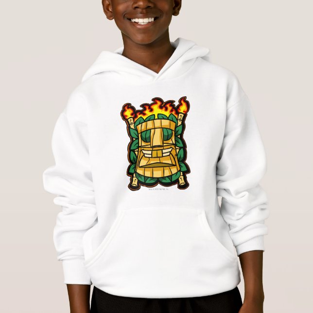 Team-Geheimnis-Insel-Logo Hoodie (Vorderseite)