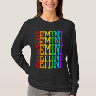 Team Gemini Juni Girl Horoscope Gemini Mai King As T-Shirt