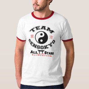 Team Gensokyo Allstars - Wecker-T-Shirt T-Shirt