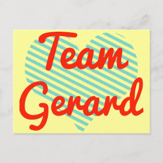 Team Gerard Postkarte