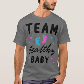 Team gesundes Baby Funny Geschlecht offenbaren Par T-Shirt