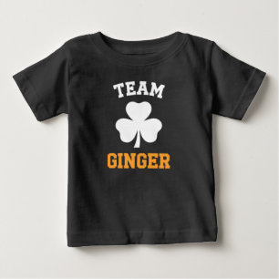 Team Ginger Rothaariger Lustiger Irischer St. Patr Baby T-shirt