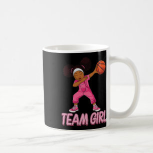 Team Girl Bysketbyll Bbyll Player Kaffeetasse