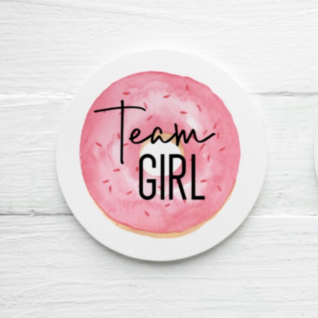 Team Girl Gender Reveal Stickers (Von Creator hochgeladen)