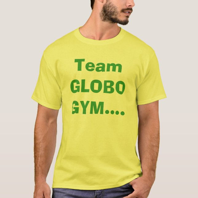Team GLOBOGYM…. T-Shirt (Vorderseite)