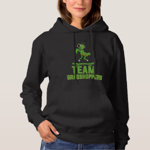 Team Grasshopper 10 Niedliche Skateboard für Tiers Hoodie