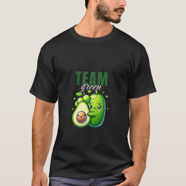 Team Green T-Shirt (Vorderseite)