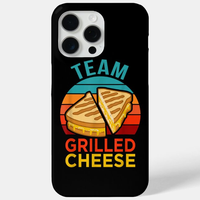Team Grilled Cheese Funny Sandwich Lover Graphic Case-Mate iPhone Hülle (Rückseite)