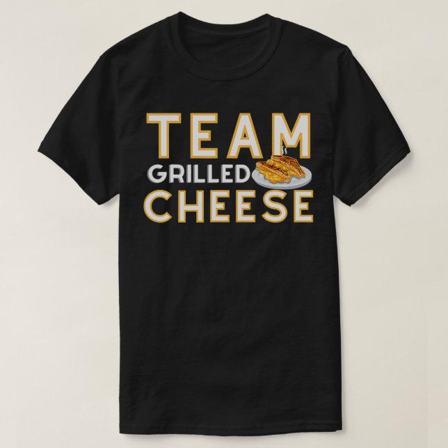 Team Grillkäse T-Shirt (Design vorne)