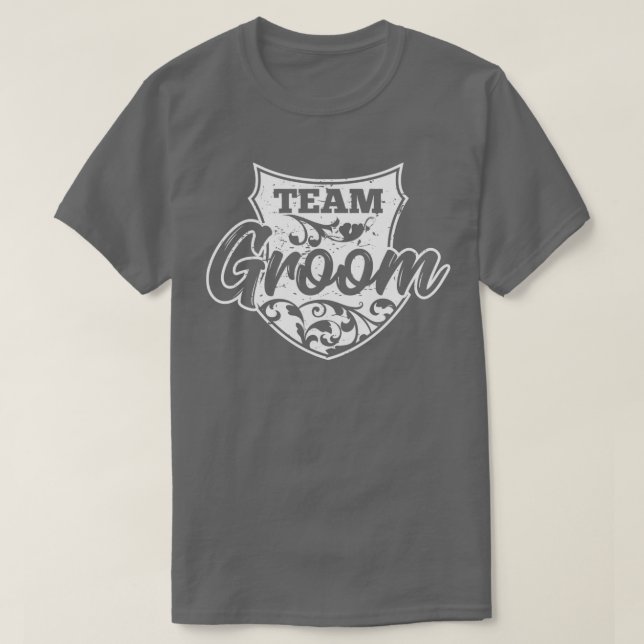 Team Groom Bachelor Party JGA Groom 2 T-Shirt (Design vorne)