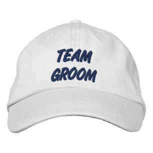 Team Groom Bestickte Kappe