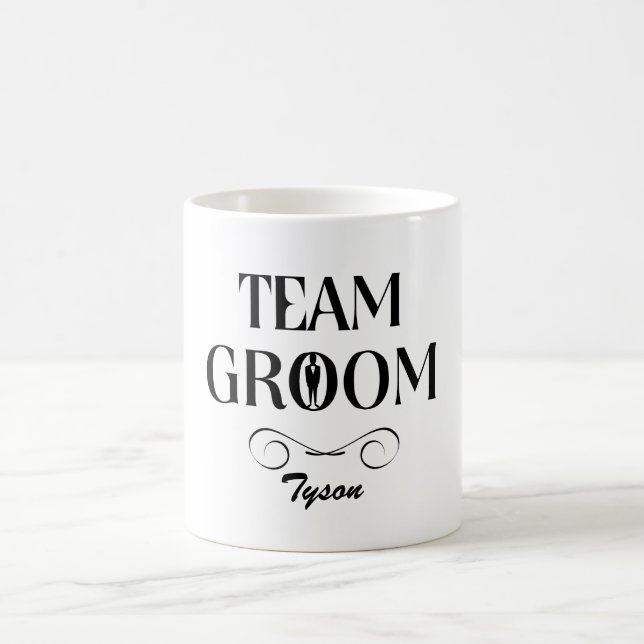 Team Groom - Funny Trauzeugen Tasse (Mittel)