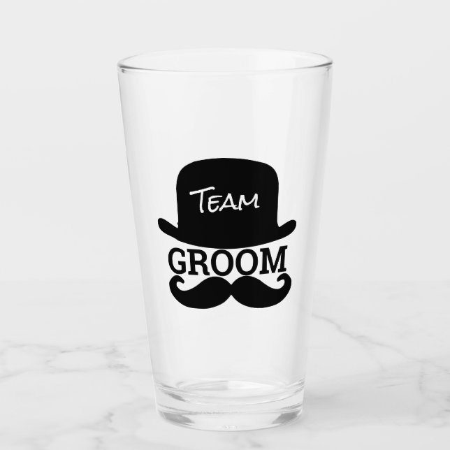 Team Groom Glas (Vorderseite)