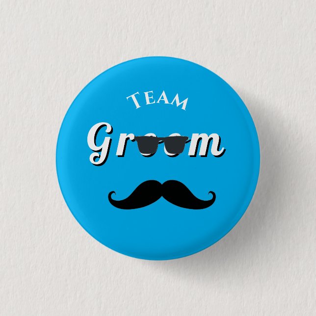 Team Groom Ladkewale-Abzeichen  Knopf Button (Vorderseite)