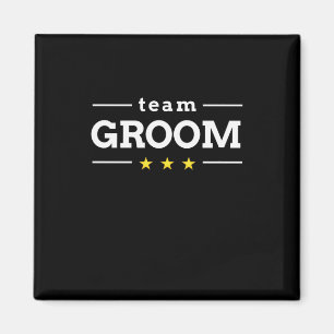 Team Groom Magnet