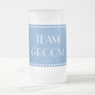 Team Groom Mattierte Tasse