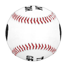 Team Groom personalisiert Black Heart Baseball
