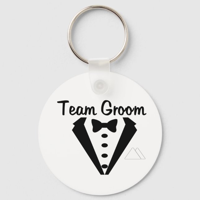 Team Groom Schlüsselanhänger (Vorderseite)